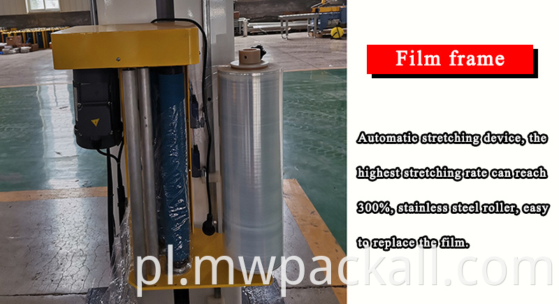 Najlepsza sprzedaż owijarki stretch z wysokiej jakości mini owijarką na sprzedaż